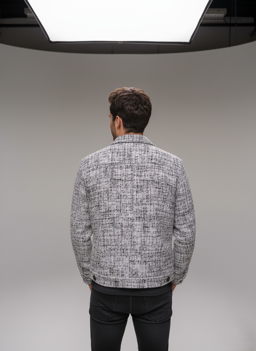 Sobrecamisa "Urban Weave" - Diseño Texturizado Premium