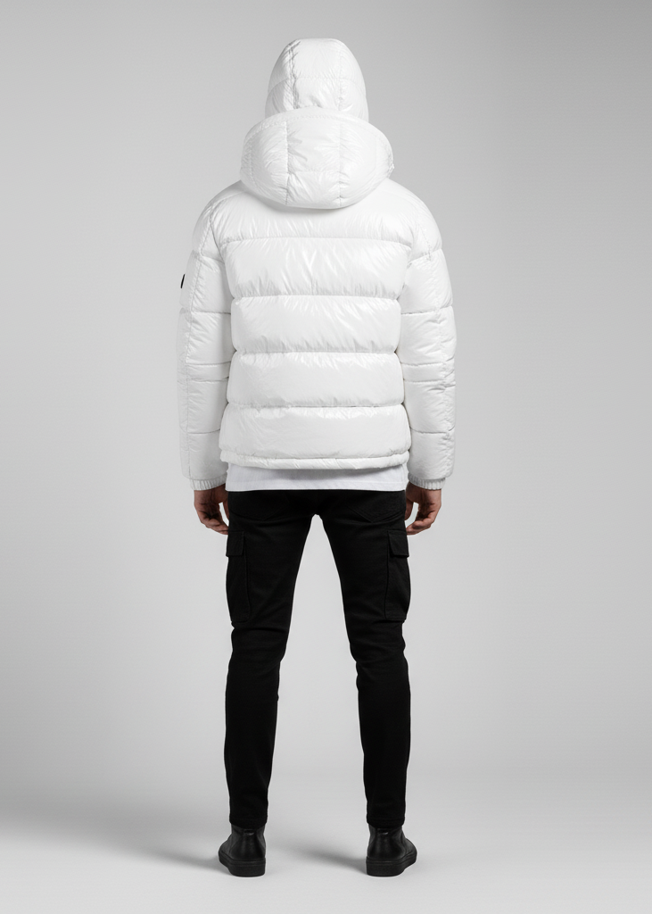 Plumífero Premium "Gloss Black Puffer" - Edición Invierno