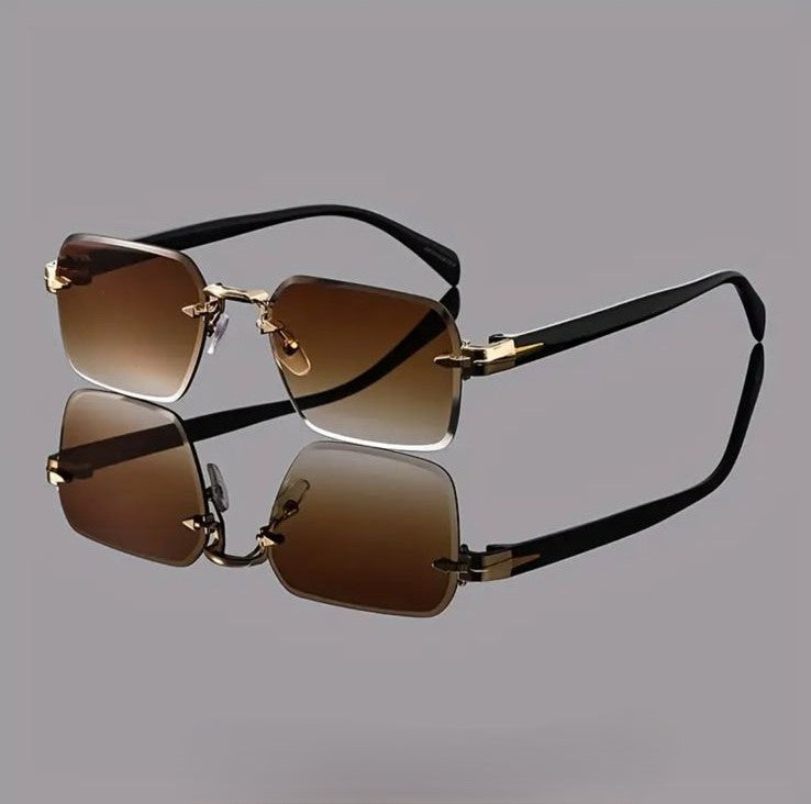 Gafas de Sol Sin Montura - Lentes Degradadas